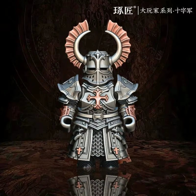 Big Player Series Crusader Ornaments Desktop Decorative Copper Pendant
