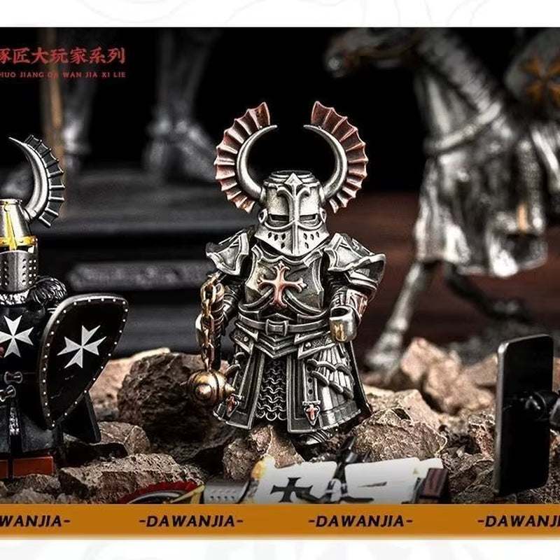 Big Player Series Crusader Ornaments Desktop Decorative Copper Pendant