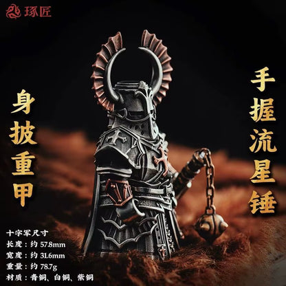 Big Player Series Crusader Ornaments Desktop Decorative Copper Pendant