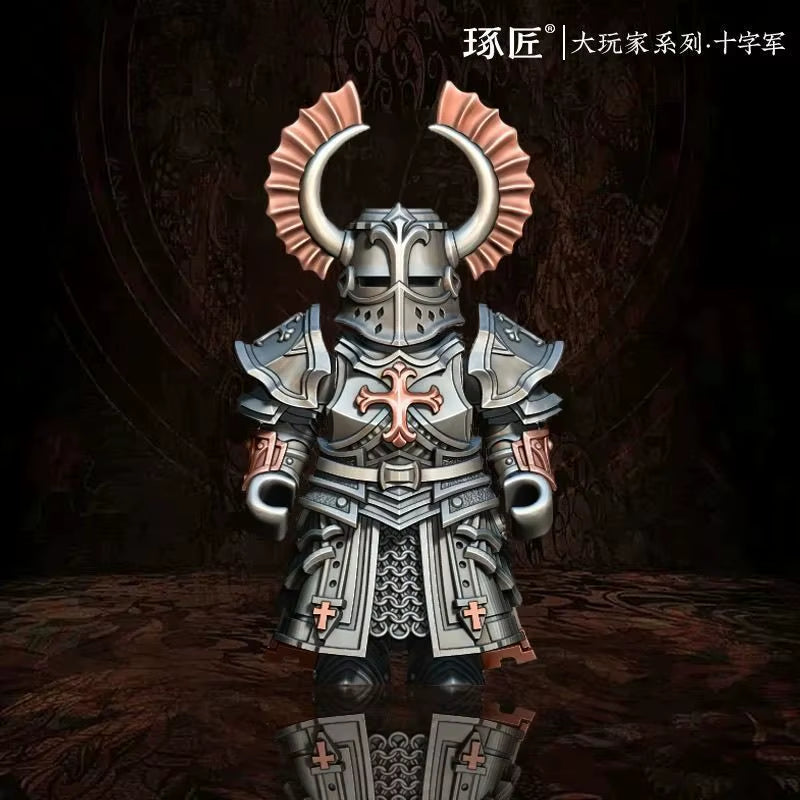 Big Player Series Crusader Ornaments Desktop Decorative Copper Pendant